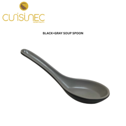 CUI BLACK+GRAY SOUP SPOON DNT