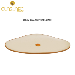 CUI CREAM OVAL PLATTER 14.5INCH DNT