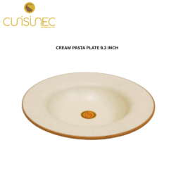 CUI CREAM PASTA PLATE 9.3 INCH DNT