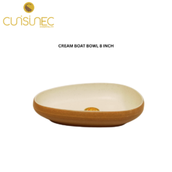CUI CREAM BOAT BOWL 8INCH DNT