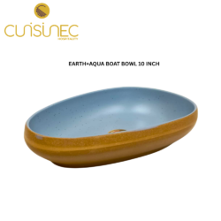 CUI EARTH+AQUA BOAT BOWL 10INCH DNT