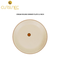 CUI CREAM ROUND DINNER PLATE 11 INCH DNT