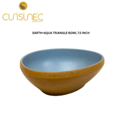 CUI EARTH+AQUA TRIANGLE BOWL 7.5INCH DNT