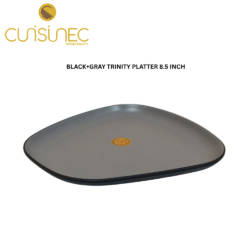 CUI BLACK+GRAY TRINITY PLATTER 8.5 INCH DNT