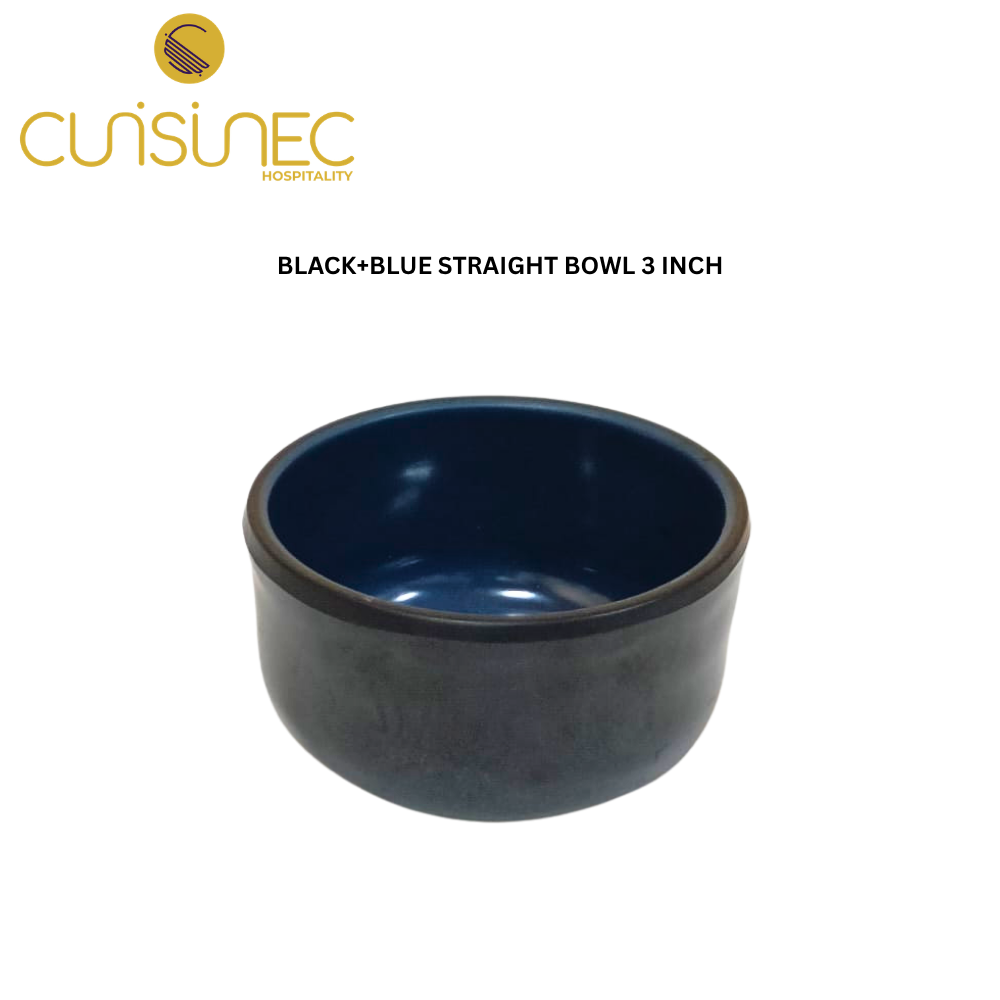 CUI BLACK+BLUE STRAIGHT BOWL 3INCH DNT