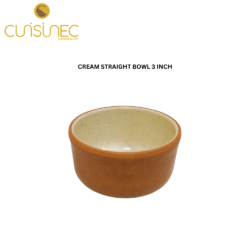 CUI CREAM STRAIGHT BOWL 3 INCH DNT