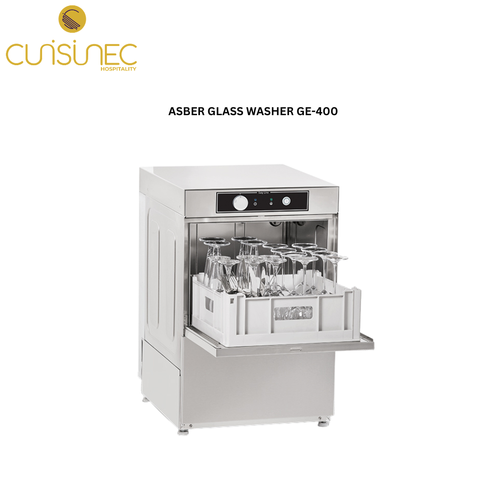 ASBER GLASS WASHER  Model GE-400