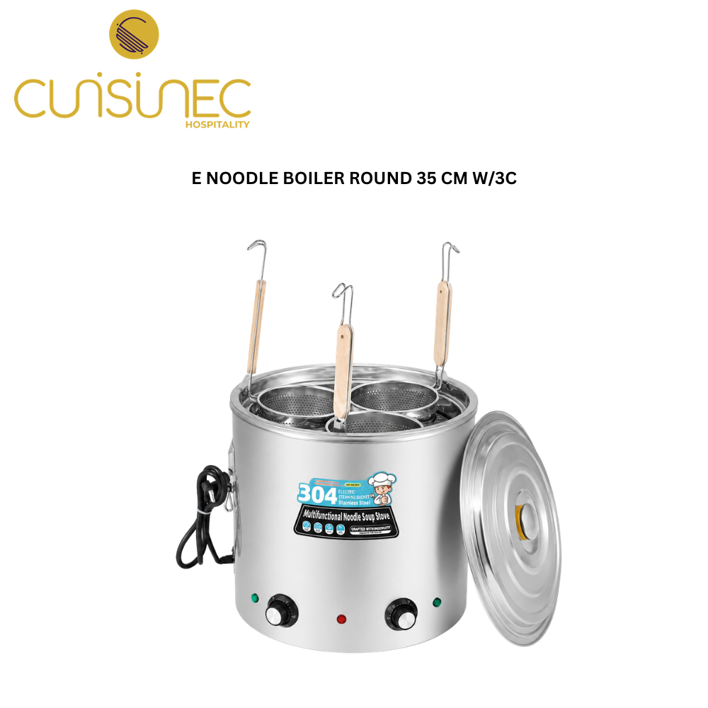 CUI E NOODLE BOILER ROUND 35 CM W/3C HSE