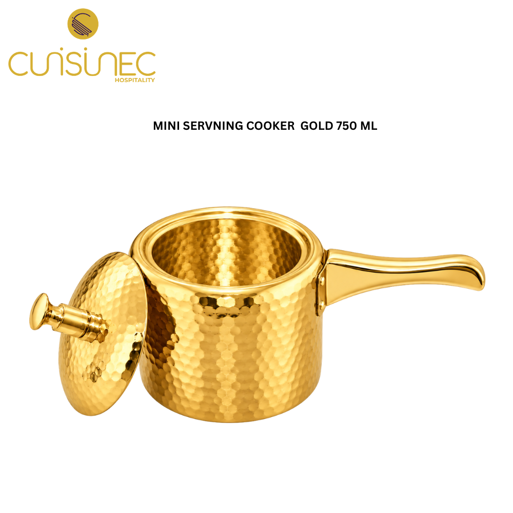 MINI SERVNING COOKER  GOLD 750 ML