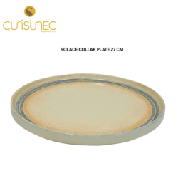 V023-L-1823 SOLACE COLLAR PLATE 27 CM