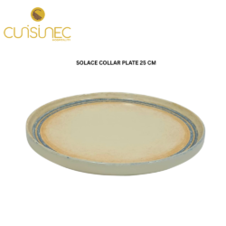 V023-L-1824 SOLACE COLLAR PLATE 25 CM