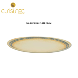 V023-L-1840 SOLACE OVAL PLATE 28 CM