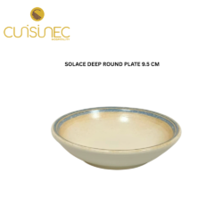 V023-L-1844 SOLACE DEEP ROUND PLATE 9.5 CM