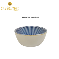 V023-L-2462 DENIM VEG BOWL 9 CM