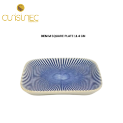 V023-L-2478 DENIM SQUARE PLATE 11.4 CM