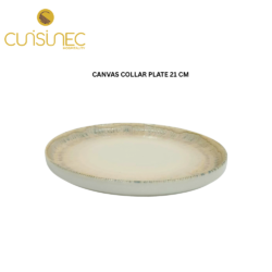 V023-L-2998 CANVAS COLLAR PLATE 21 CM