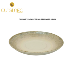 V023-L-3022 CANVAS TEA SAUCER BIG STANDARD 15 CM
