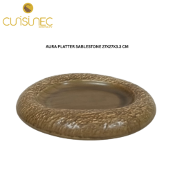 V-029-L-32-52849 AURA PLATTER SABLESTONE 27X27X3.3CM