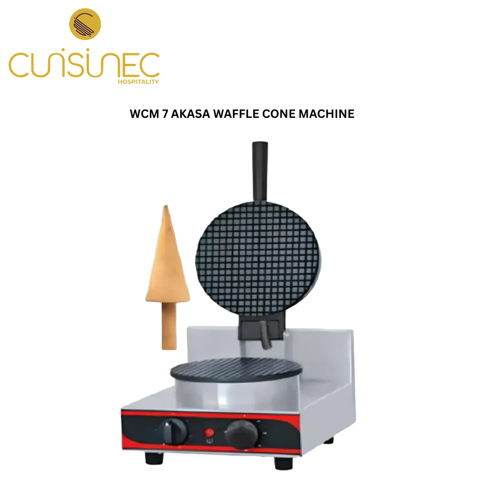 WCM 7 AKASA WAFFLE CONE MACHINE