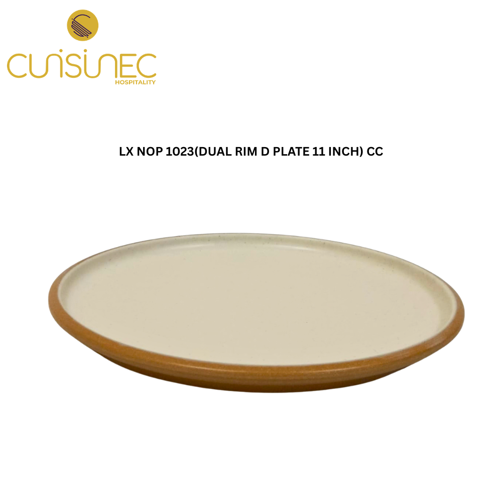 LX NOP 1023(DUAL RIM D PLATE 11 INCH) CC